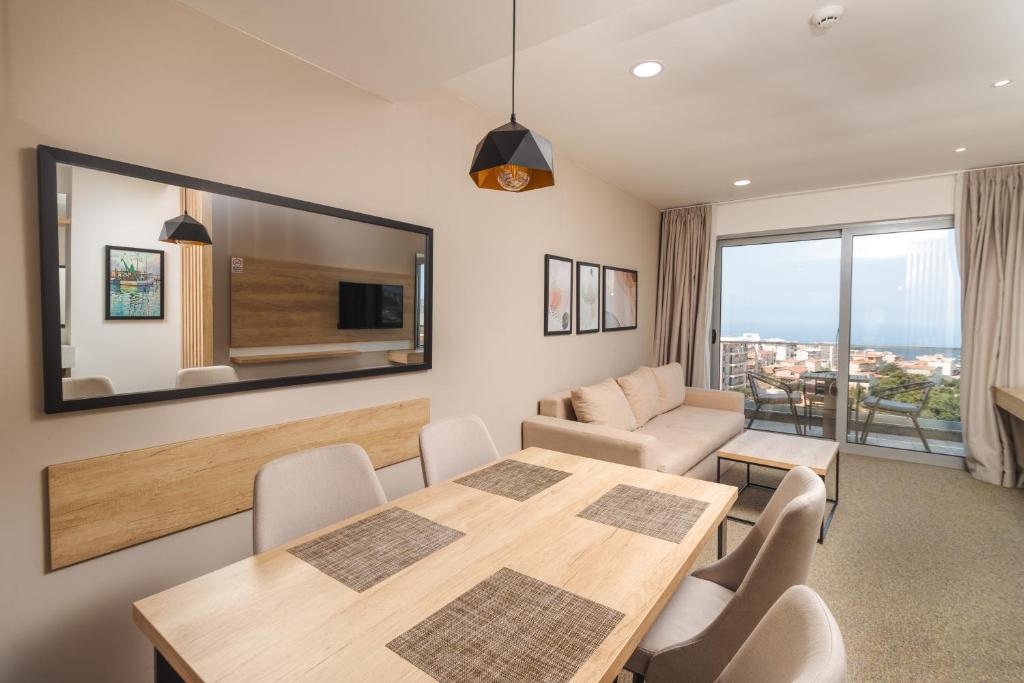 Oleskelutila majoituspaikassa Lux Hotel M