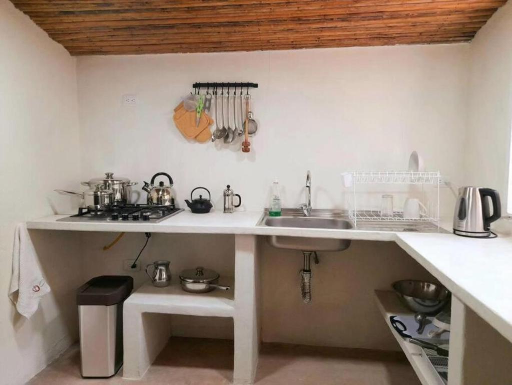 Kuchyň nebo kuchyňský kout v ubytování Mango Alto - Magica Casa Tropical en Minca