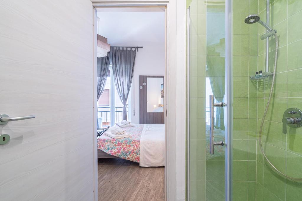 Koupelna v ubytování Cavour Rooms