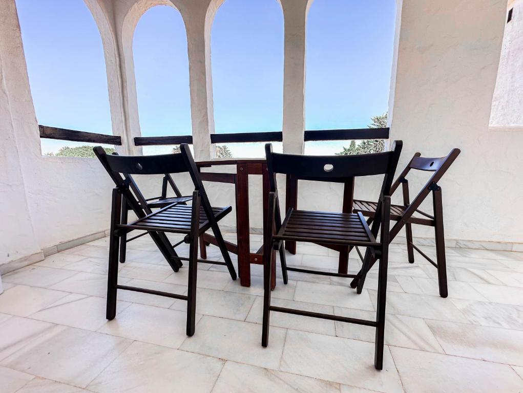 Balkon lub taras w obiekcie 3-401-Apartamento 1 dormitorio