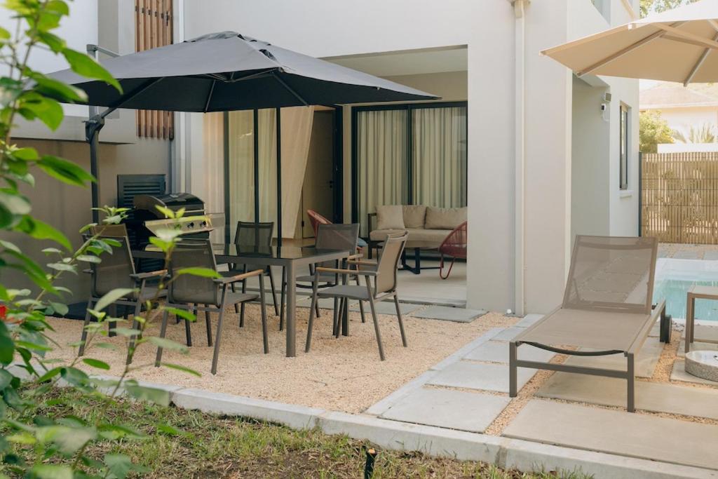 Patio nebo venkovní prostory v ubytování Beach and Mountain - Tamarin
