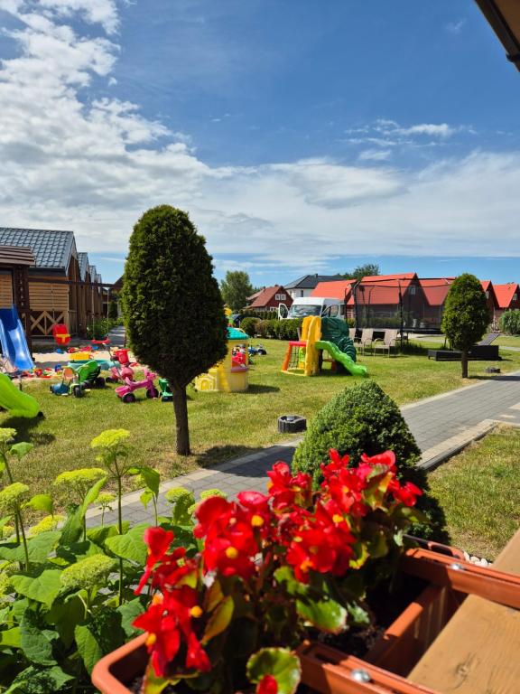 Zahrada ubytování Ustecka Osada - Ustka (Przewłoka)