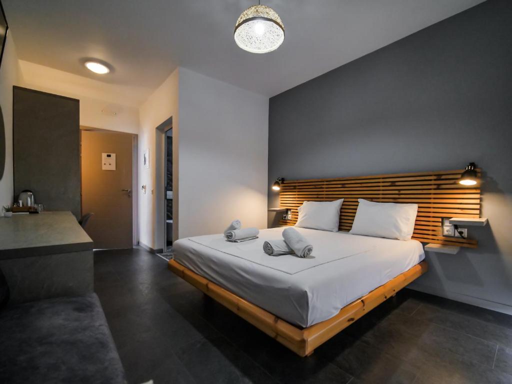 Postel nebo postele na pokoji v ubytování Orchard Retreat