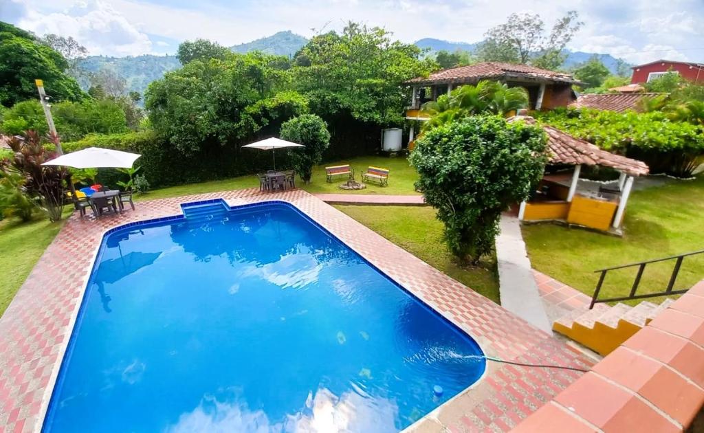 Bazén v ubytování Casa Finca Minas nebo v jeho okolí