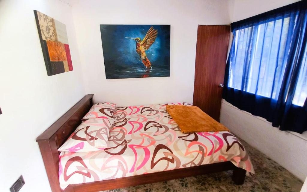 Postel nebo postele na pokoji v ubytování Casa Finca Minas