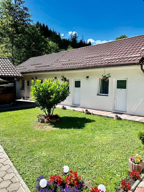 Zahrada ubytování Casa Popa’s