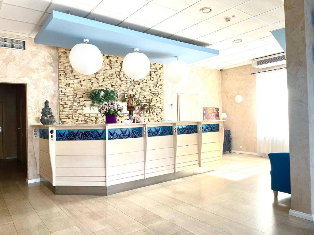 Vstupní hala nebo recepce v ubytování Lucky Fish Jurmala