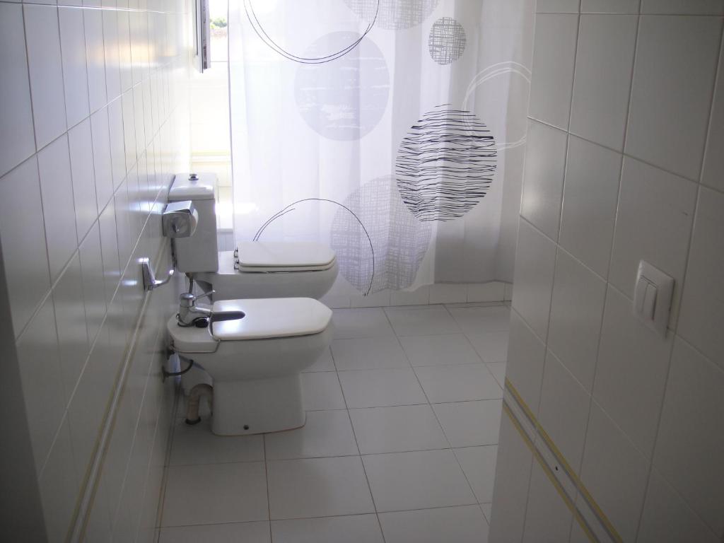 Koupelna v ubytování Villa Piscis