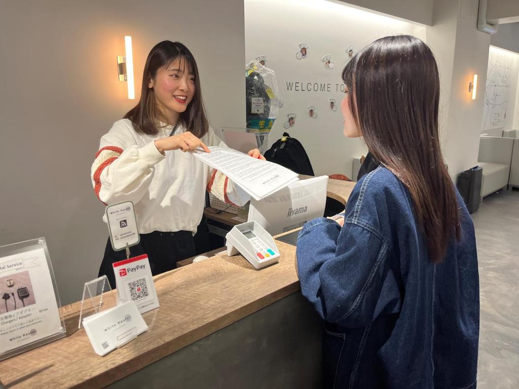 Hosté ubytování White Hostel Shinsaibashi