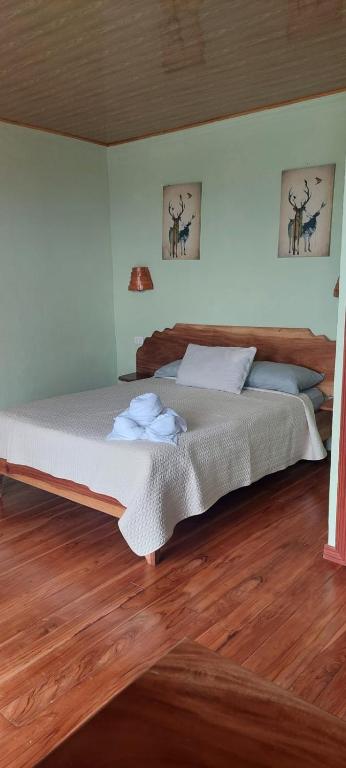 Postel nebo postele na pokoji v ubytování Siary Aparment 2