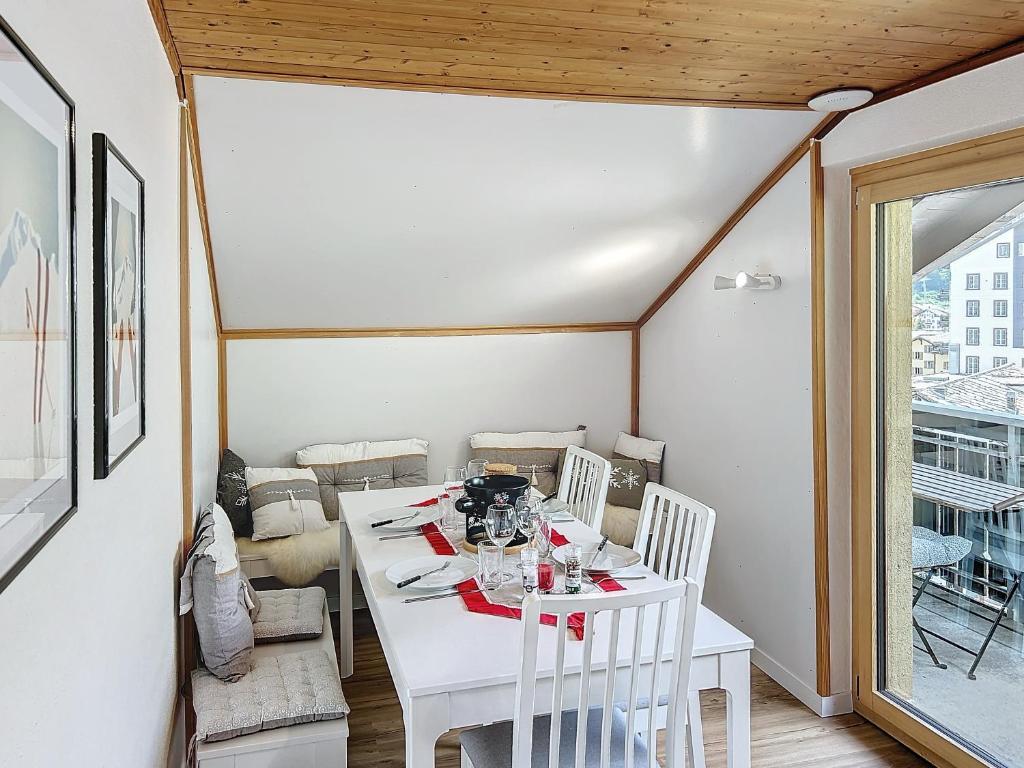 Posezení v ubytování Appartement STERN - Confort au coeur de Saas-Fee