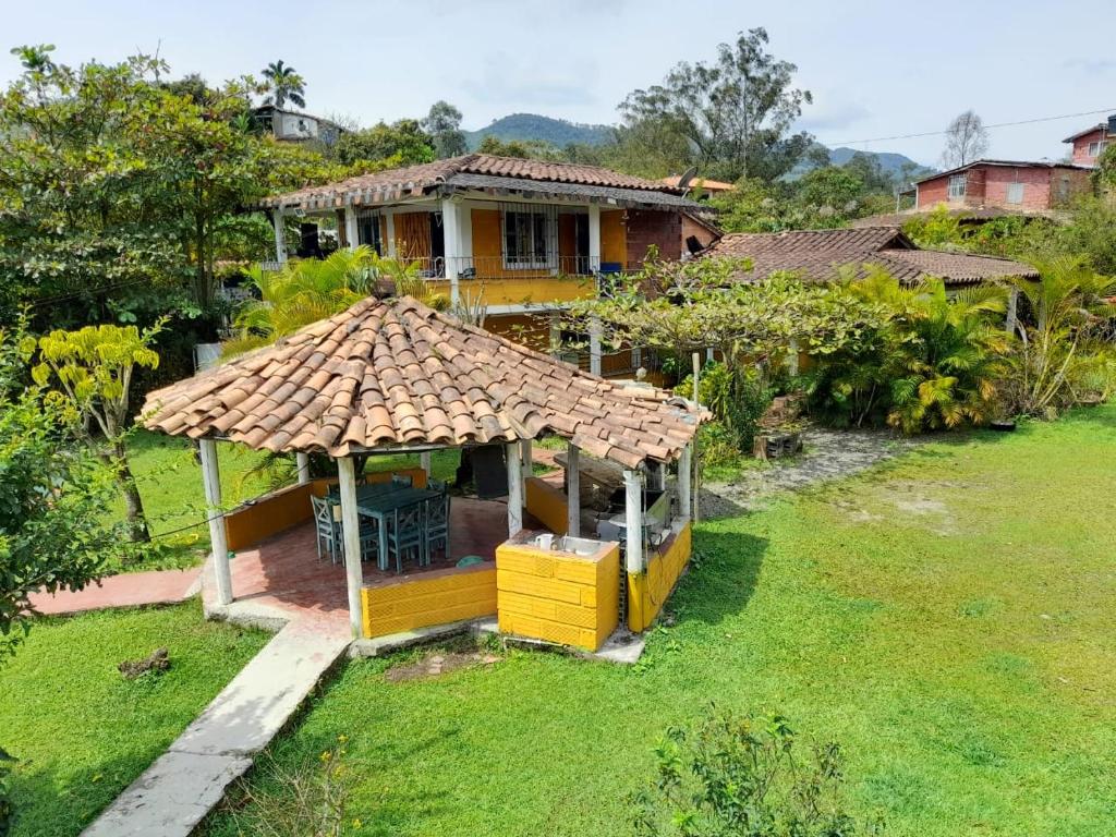 Zahrada ubytování Casa Finca Minas