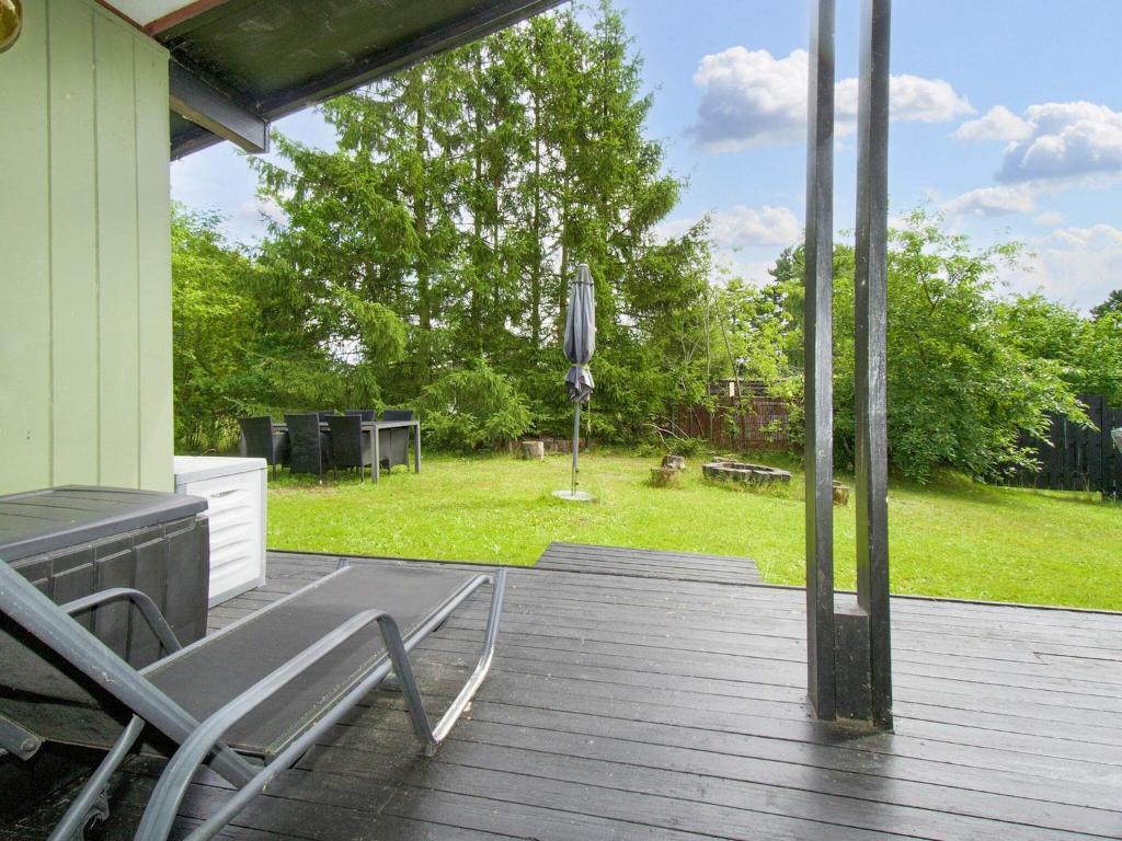 Zahrada ubytování 4 person holiday home in Skibby-By Traum