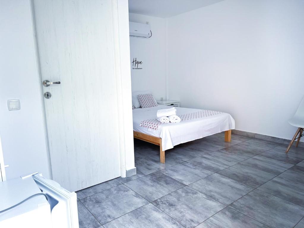Postel nebo postele na pokoji v ubytování Vila Matt
