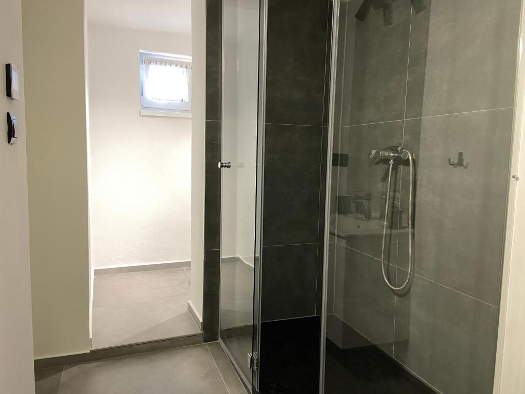 Koupelna v ubytování M3-Apartmány