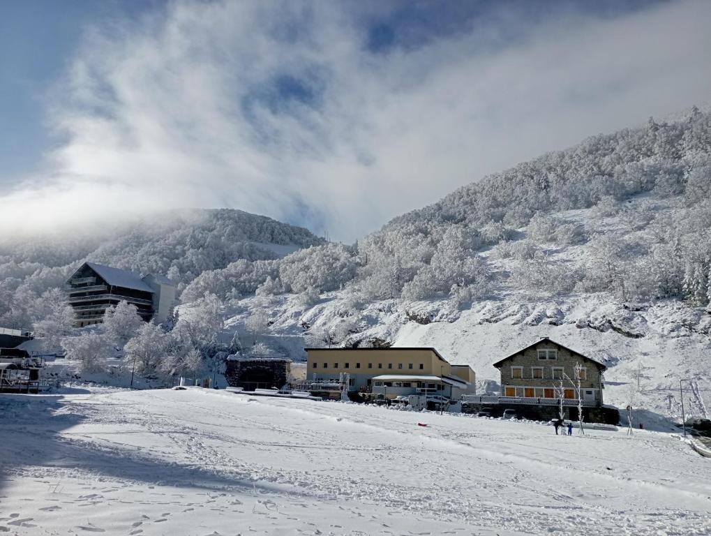L'établissement Appartement au Cœur du Col de Rousset en hiver