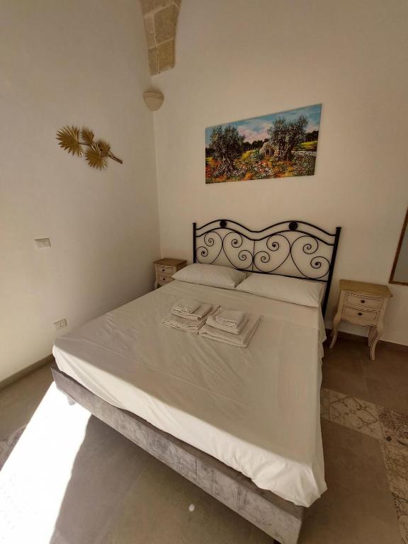 Postel nebo postele na pokoji v ubytování Giura