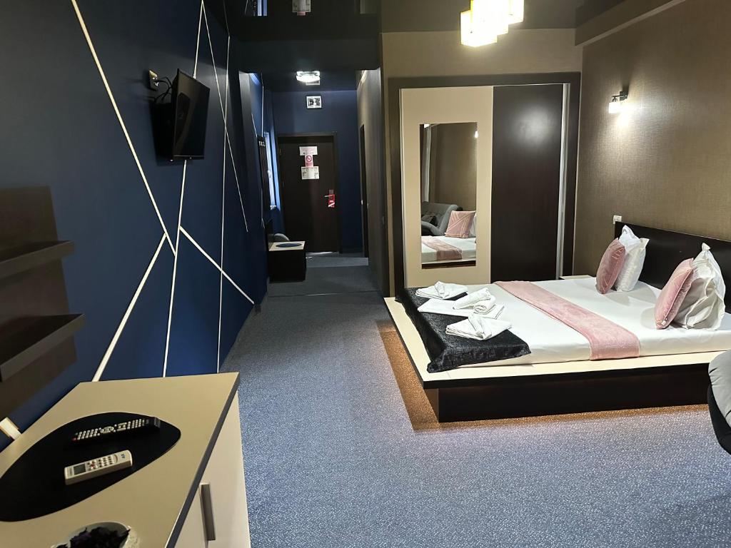 Postel nebo postele na pokoji v ubytování Hotel Sweet