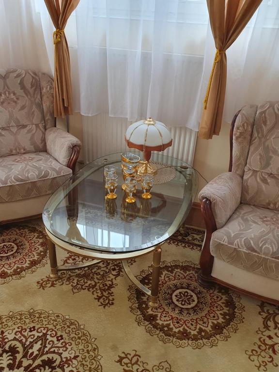 Posezení v ubytování Hotel Dworek