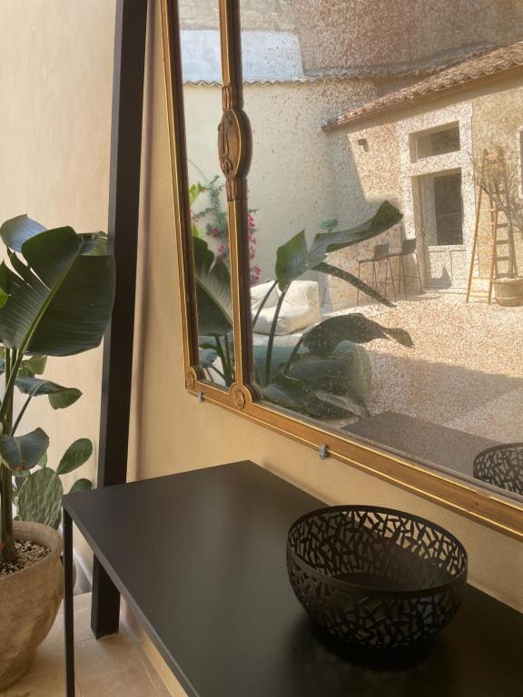 Posezení v ubytování NOTUS Rooms Adults Only