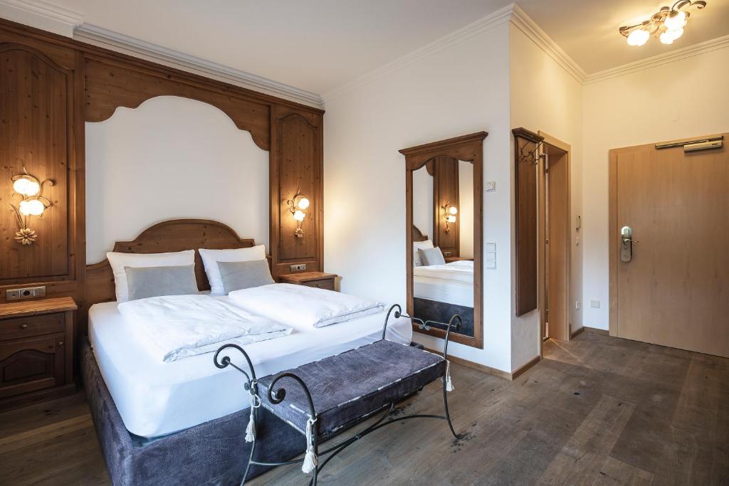 Posteľ alebo postele v izbe v ubytovaní Hotel Lanerhof active/spa/balance