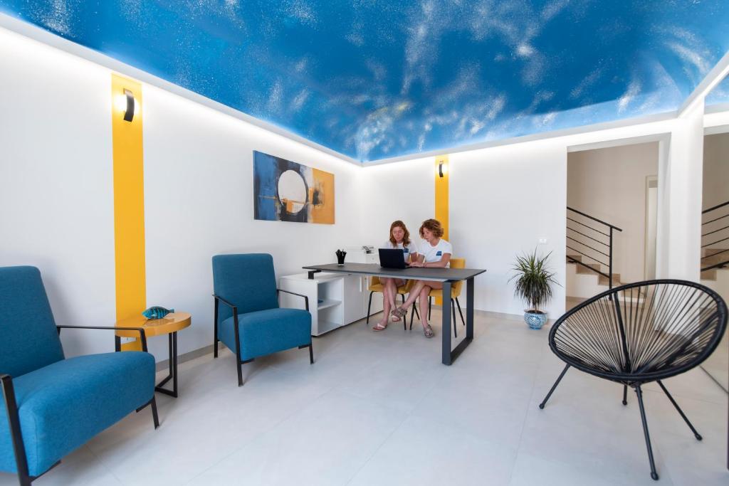 Χώρος καθιστικού στο SOTTO LE STELLE Comfort Room