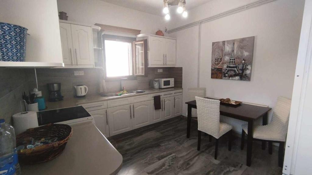 Kuchyň nebo kuchyňský kout v ubytování VILLA LEMONIA