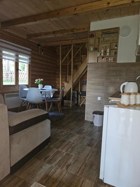 Kuchyň nebo kuchyňský kout v ubytování Vila Tatjana-Zlatibor