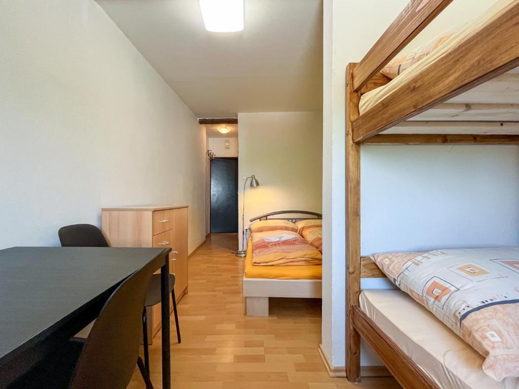 Postel nebo postele na pokoji v ubytování Penzion U Fandy