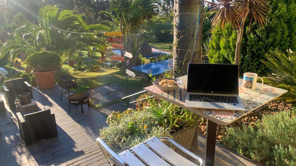 Zahrada ubytování Homeoffice Madeira - CoLiving & Coworking with a nice community