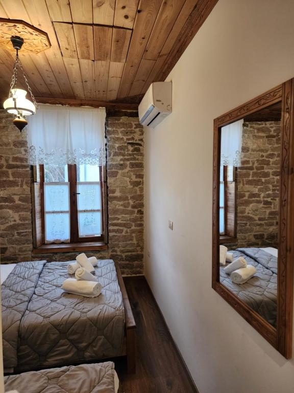 Postel nebo postele na pokoji v ubytování 4 Rooms 1940