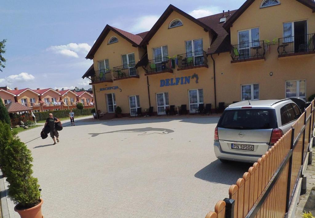 Budova, kde se penzion nachází