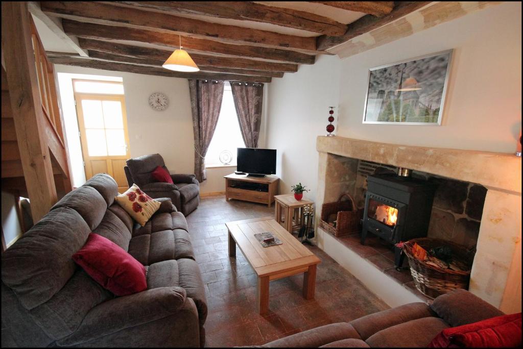 Posedenie v ubytovaní Amazing renovated Loire Valley gite