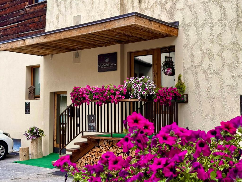Budova, kde se bed and breakfast nachází