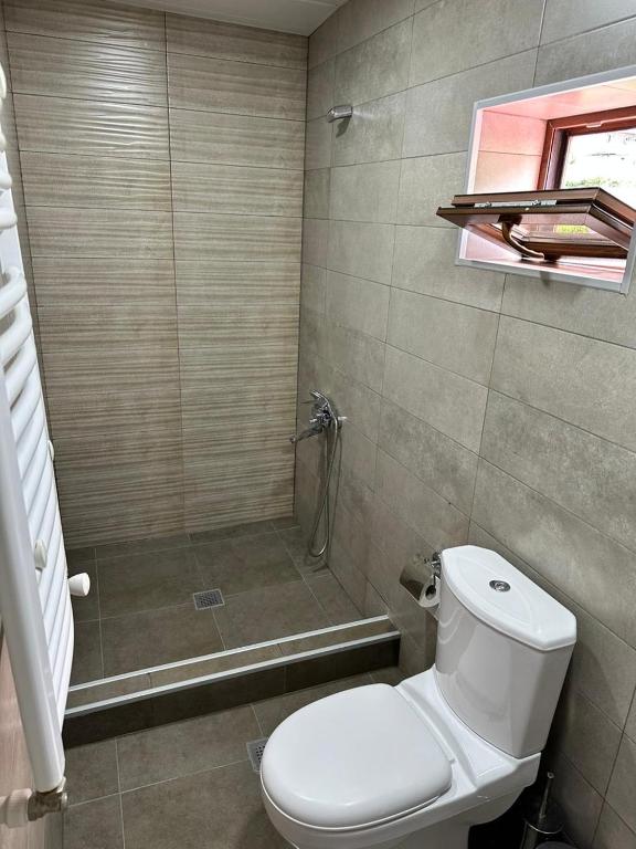 Koupelna v ubytování Roza Guesthouse
