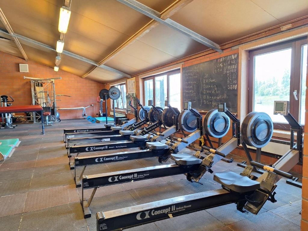 Fitness centrum a/nebo fitness zařízení v ubytování Herdersbrug Youth Hostel