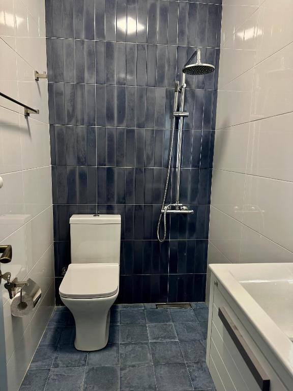 Koupelna v ubytování Aparthotel Kutaisi