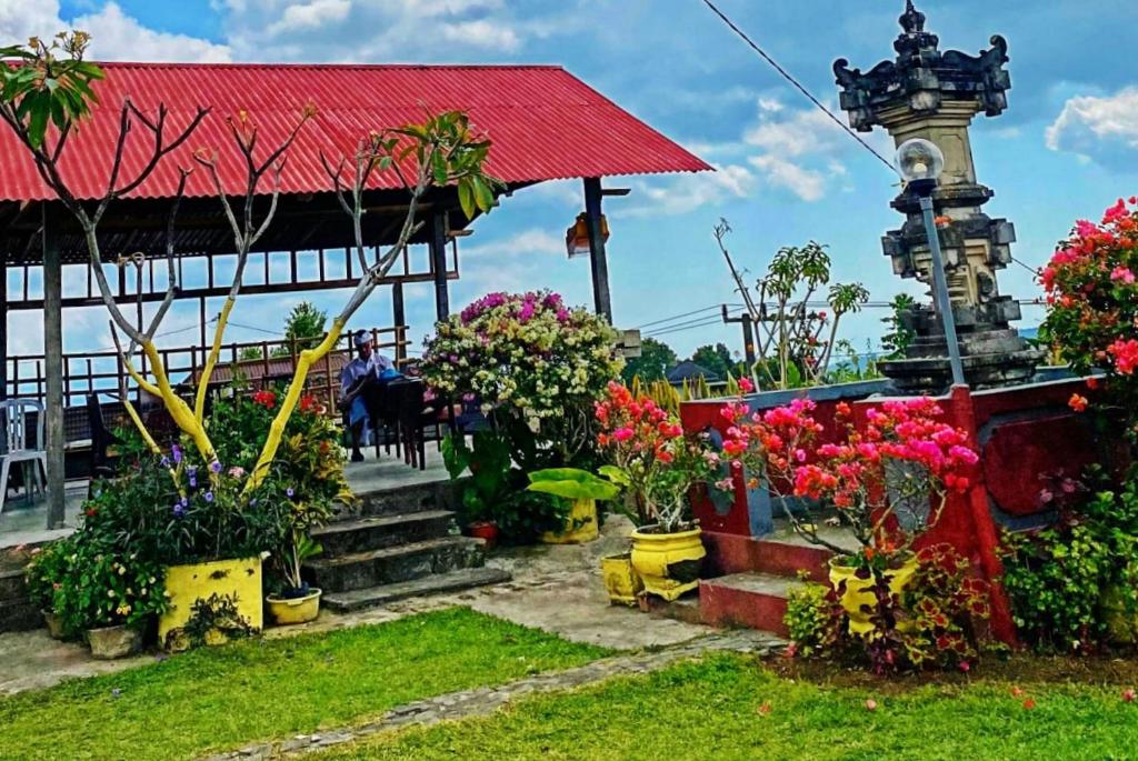 Zahrada ubytování Bendesa Mas Homestay