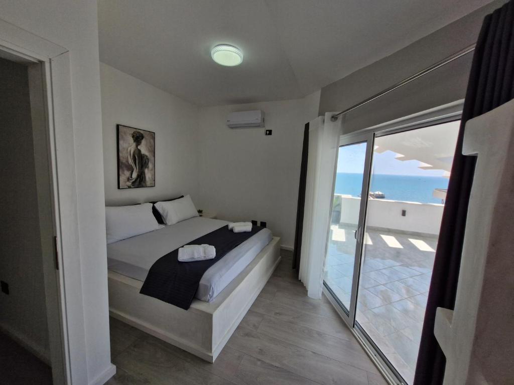 Voodi või voodid majutusasutuse Luxury Penthouse toas