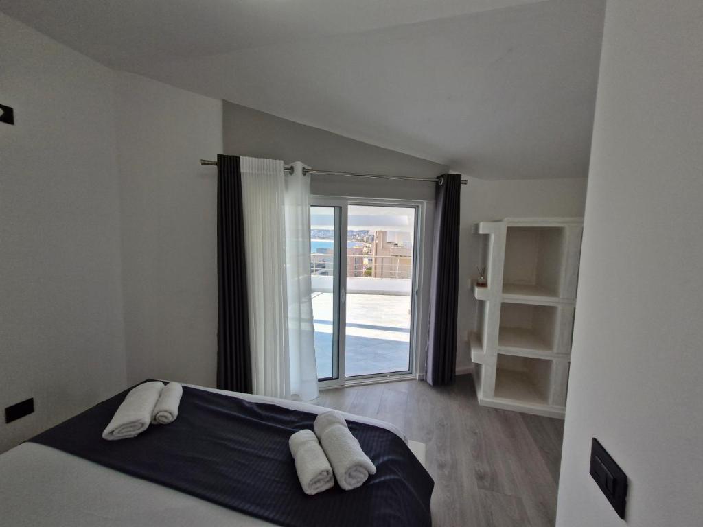 Voodi või voodid majutusasutuse Luxury Penthouse toas