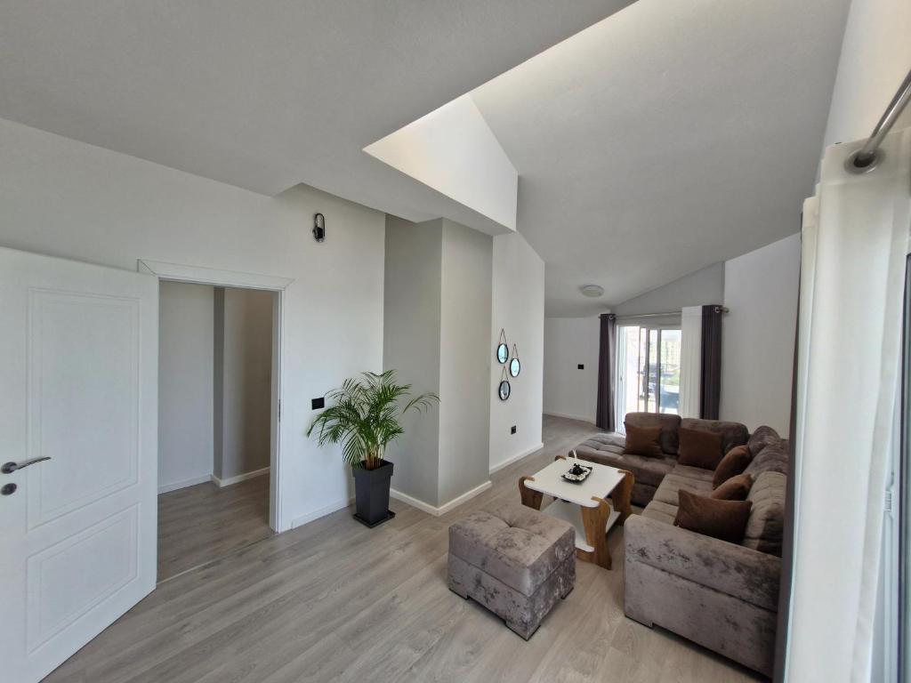 Istumisnurk majutusasutuses Luxury Penthouse