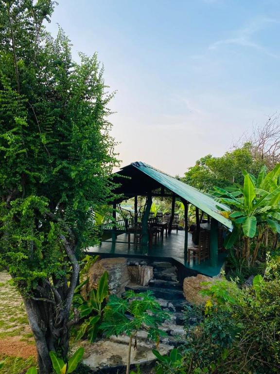 Zahrada ubytování Sigiri Prabha Villa
