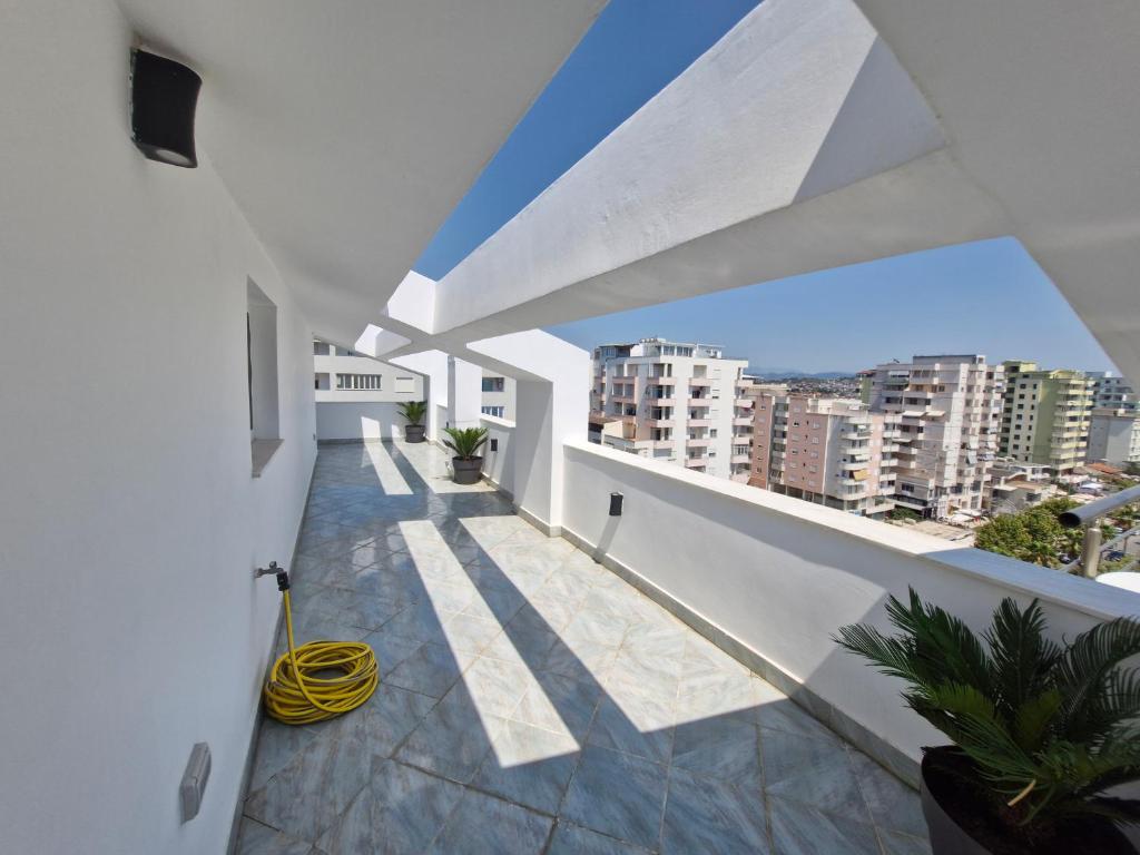 Rõdu või terrass majutusasutuses Luxury Penthouse