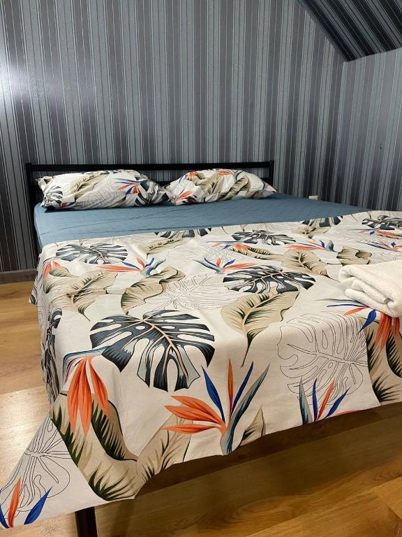 Postel nebo postele na pokoji v ubytování VIP hotel