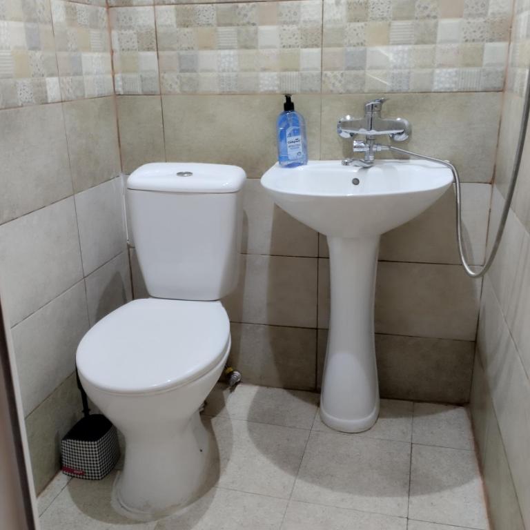 A bathroom at GUEST HOUSE NATA CHAVCHAVADZE ST.25