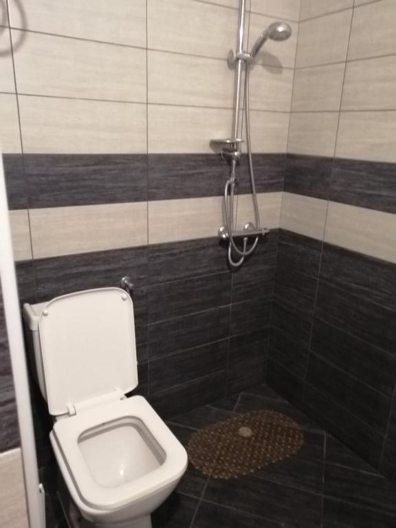 Koupelna v ubytování Vila Almas