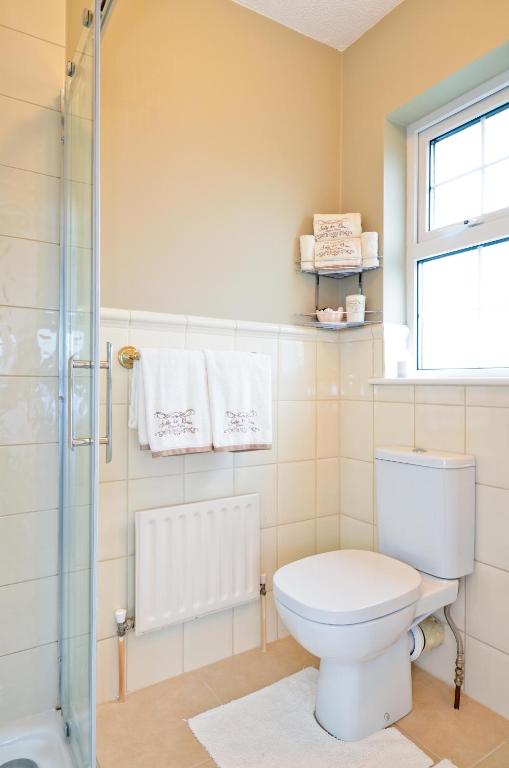 Koupelna v ubytování Cappa Veagh B&B