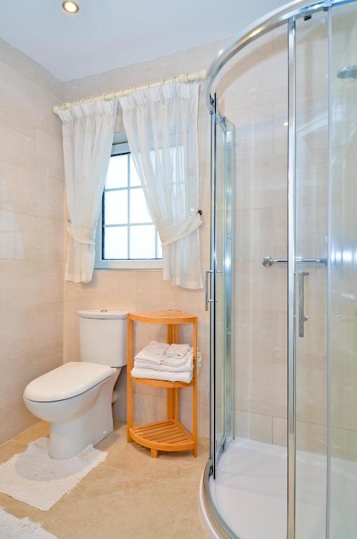 Koupelna v ubytování Cappa Veagh B&B