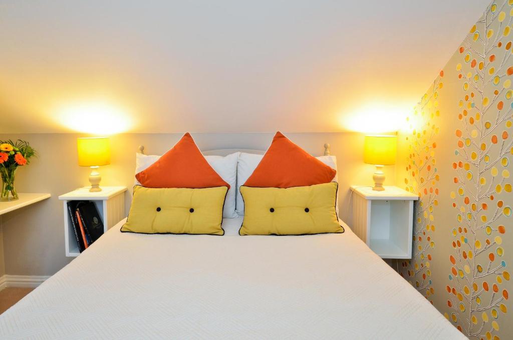 Postel nebo postele na pokoji v ubytování Cappa Veagh B&B