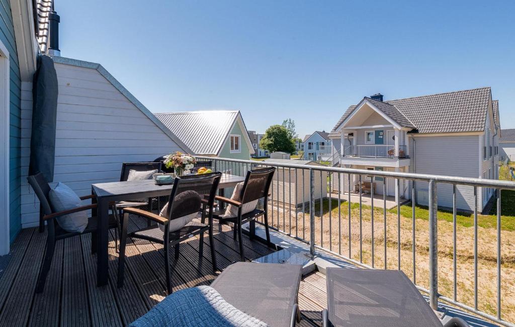 Un balcón o terraza en Strandzeit